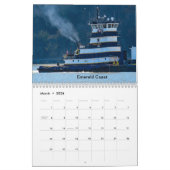 ハドソン川2019年のDannの海洋の牽引の引っ張り カレンダー (3月 2026)