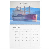 ハドソン川2023カレンダーに出荷 カレンダー (2月 2026)