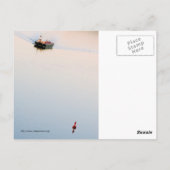 ハドソン川 ポストカード (裏面)