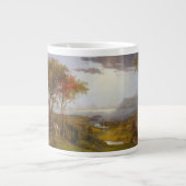 ハドソン川、1860年(キャンバス上の油) ジャンボコーヒーマグカップ (正面)