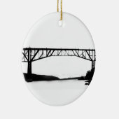 ハドソン橋 セラミックオーナメント (右)