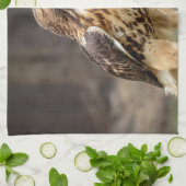 ハドソン渓谷のアカオタカ キッチンタオル (折り畳み)