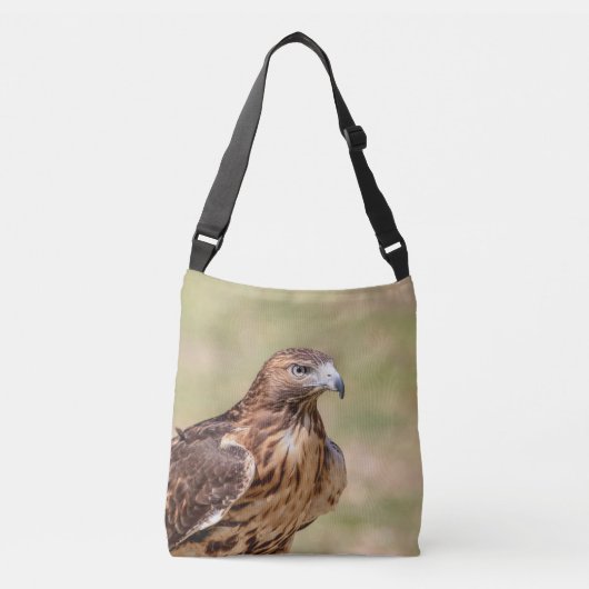 ハドソン渓谷のアカオタカ クロスボディバッグ (正面)