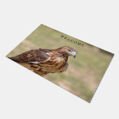 ハドソン渓谷のアカタカ ドアマット (アングル)