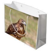 ハドソン渓谷のアカタカ ラージペーパーバッグ (裏面アングル)