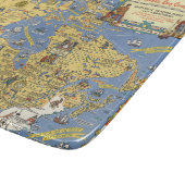 ハドソン湾の会社-カナダの地図 カッティングボード (角)