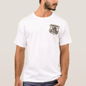 ハドソン・バレー支部 - イーグルロゴ 2s tシャツ (正面)