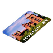 ハドソン, NY – フレデリック教会の不動産磁石 マグネット (左側)