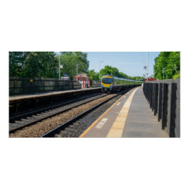 ハドダーズフィールドのディグトン鉄道駅 ポスター