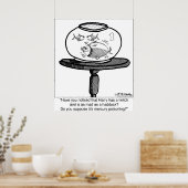 ハドックとしての不機嫌 ポスター (キッチン)