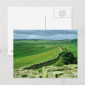 ハドリアの壁、2世紀ADのセクション（石） ポストカード (正面/裏面)