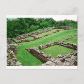 ハドリアヌスの城壁のローマの砦 ポストカード (正面)