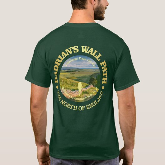 ハドリアンのウォールパス Tシャツ (裏面)