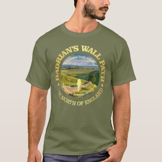 ハドリアンのウォールパス Tシャツ (正面)