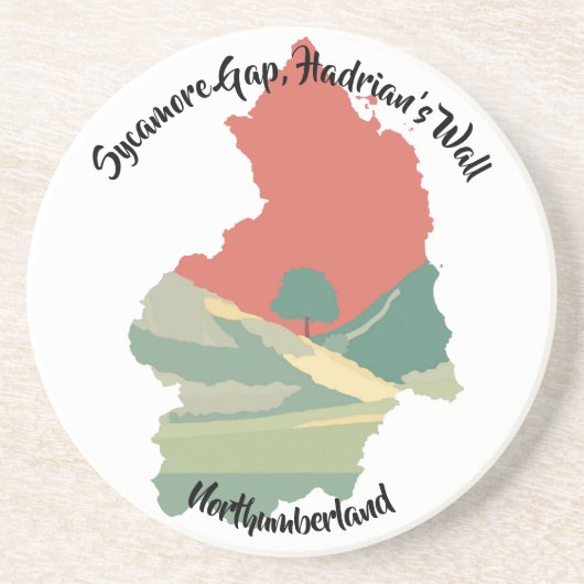 ハドリアンの城壁 コースター (正面)