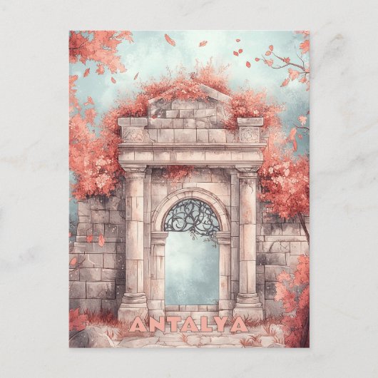ハドリアンズゲートアンタルヤトゥルキイェトラベル ポストカード (正面)
