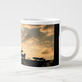 ハドリーページハリファックス爆撃機の安全なホーム。 ジャンボコーヒーマグカップ (右)