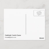 ハドレイキャッスルエセックス ポストカード (裏面)