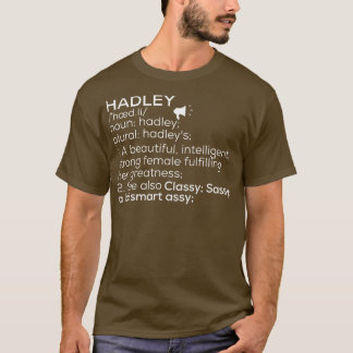 ハドレー名ハドレー定義ハドレー女性名H Tシャツ