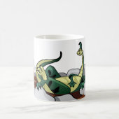 ハドロリラックスサウルスはジャグジーだ。 コーヒーマグカップ (中央)