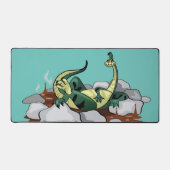 ハドロリラックスサウルスはジャグジーだ。 デスクマット (正面)