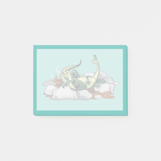 ハドロリラックスサウルスはジャグジーだ。 ポストイット (正面)