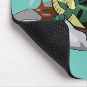 ハドロリラックスサウルスはジャグジーだ。 マウスパッド (コーナー)