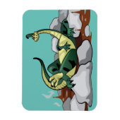 ハドロリラックスサウルスはジャグジーだ。 マグネット (縦)