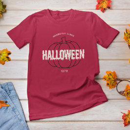 ハドンフィールドイリノイ1978年ハロウィーン Tシャツ