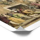 ハドン・ハルのホール素晴らしで12日目の夜の宴会 ポスター (角)