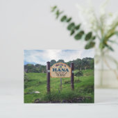 ハナへの歓迎 ポストカード (スタンド正面)