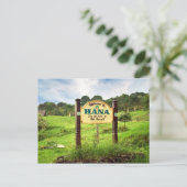 ハナへようこそ ポストカード (スタンド正面)