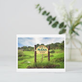 ハナへようこそ ポストカード (スタンド正面)