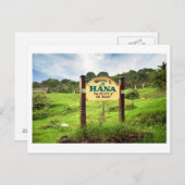 ハナへようこそ ポストカード (正面/裏面)
