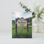 ハナへようこそ ポストカード (スタンド正面)