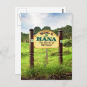 ハナへようこそ ポストカード (正面/裏面)