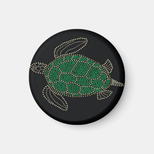 ハナウマベイハワイカメ マグネット (正面)