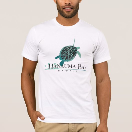 ハナウマベイハワイカメ Tシャツ (正面)