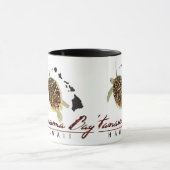 ハナウマベイハワイタートルハワイ諸島 マグカップ (中央)