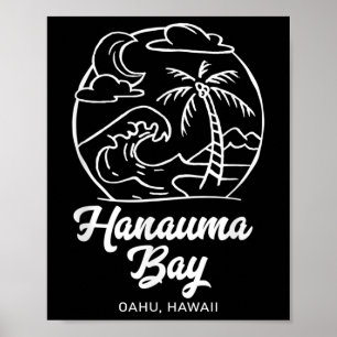 ハナウマベイビーチパーク,オアフ,ハワイサマーバカティ ポスター