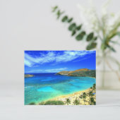 ハナウマ湾ビーチアロハ! ポストカード (スタンド正面)