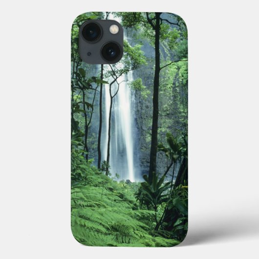 ハナカピアイの滝　カウアイ島ナパリ海岸沿い Case-Mate iPhoneケース (裏面)