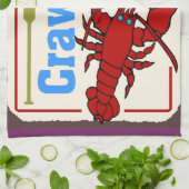 ハナガキ キッチンタオル (折り畳み)