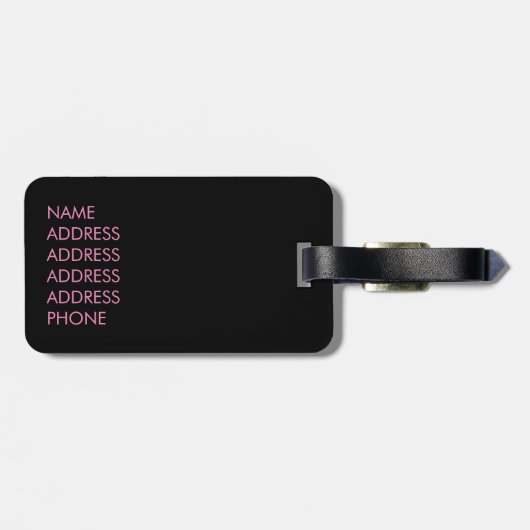 ハナガキ ラゲッジタグ (裏面横)