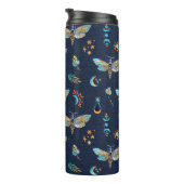 ハナガチョウ模様 タンブラー (回転右)