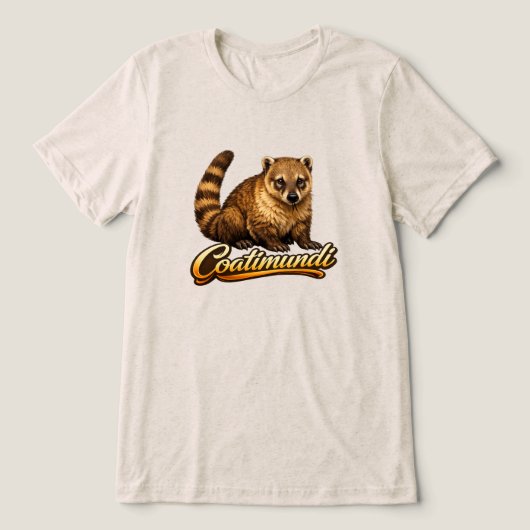 ハナグマ トライブレンドTシャツ (デザイン正面)