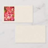 ハナゴードンのSacha Grossel著ばら色の名刺 名刺 (正面/裏面)