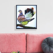 ハナシキツメバエ キャンバスプリント (インサイチュ (リビング))