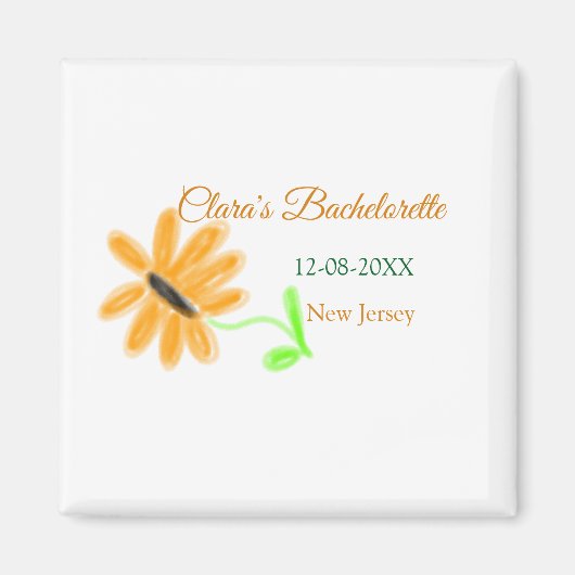 ハナノユメガサクナラ  日付  場所  サンキュー マグネット (正面)