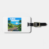 ハナハイウェイマウイハワイランドスケープ ラゲッジタグ (正面横)